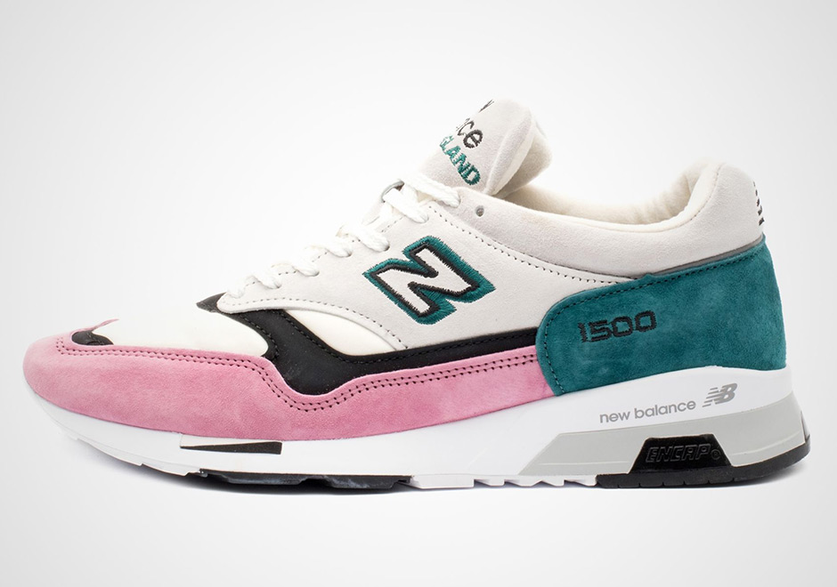 New Balance 1500 White Pink Teal M1500pft 2