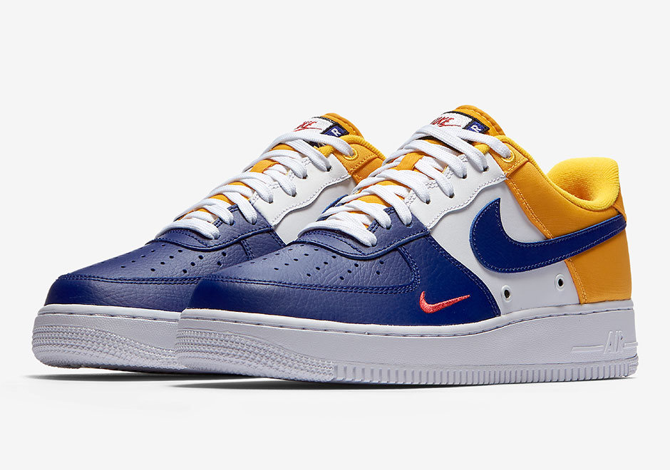 Is This Nike Air Force 1 "Mini-Swoosh" Inspired By FC Barcelona?