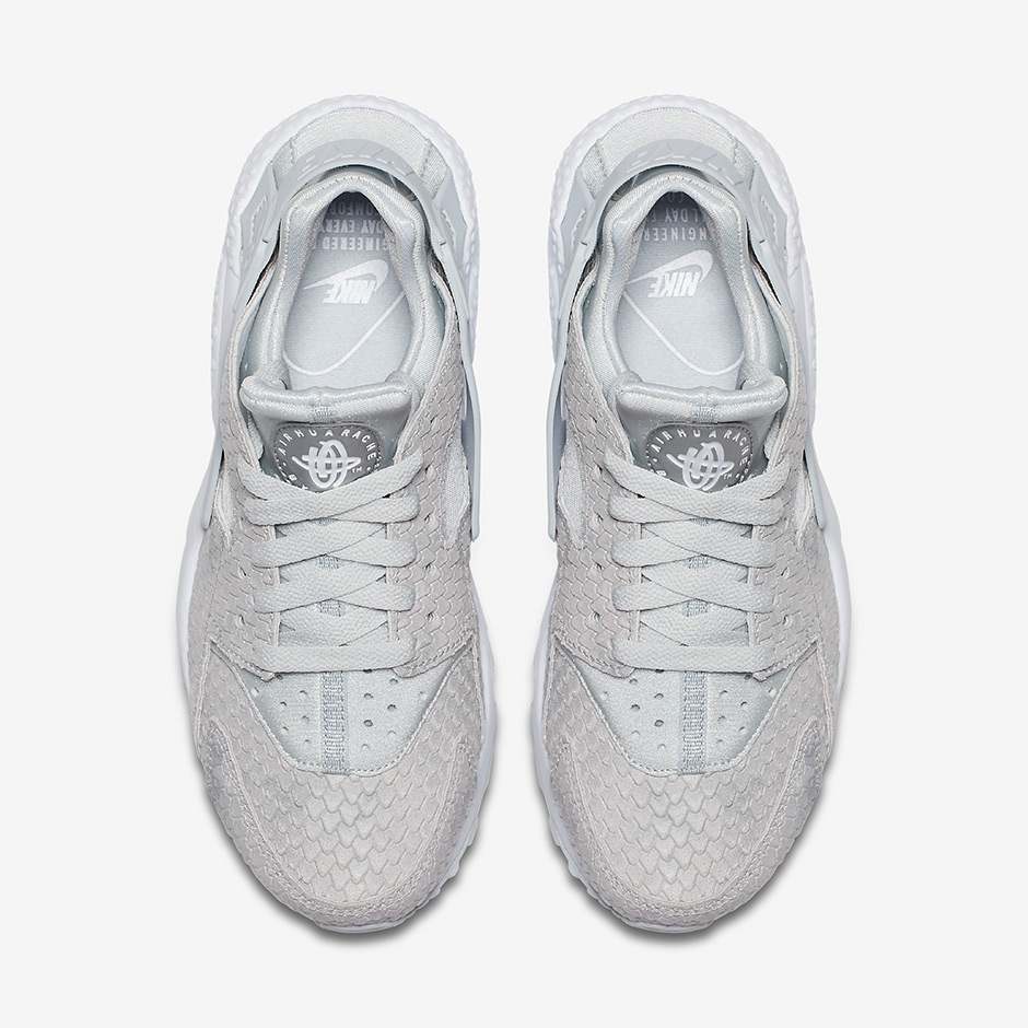 Nike Air Huarache Pure Platinum Snake Scale 2