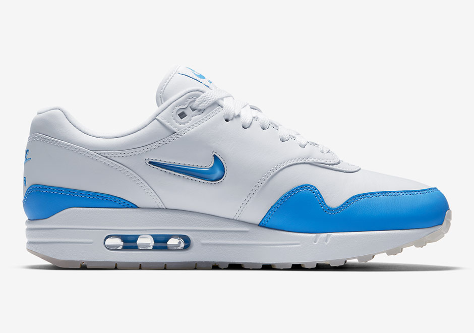 Nike Air Max 1 Sc Jewel White University Blue 5