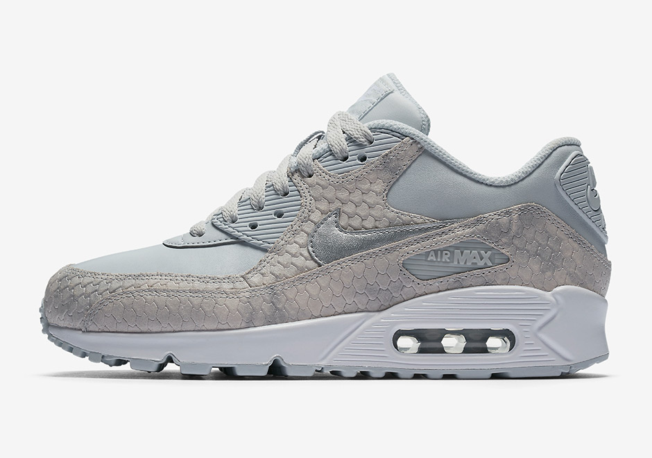 Nike Air Max 90 Pure Platinum Snake Scale 1