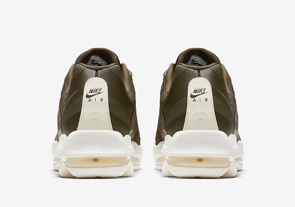 Nike Air Max 95 Ultra Essential Cargo Khaki Sail 4