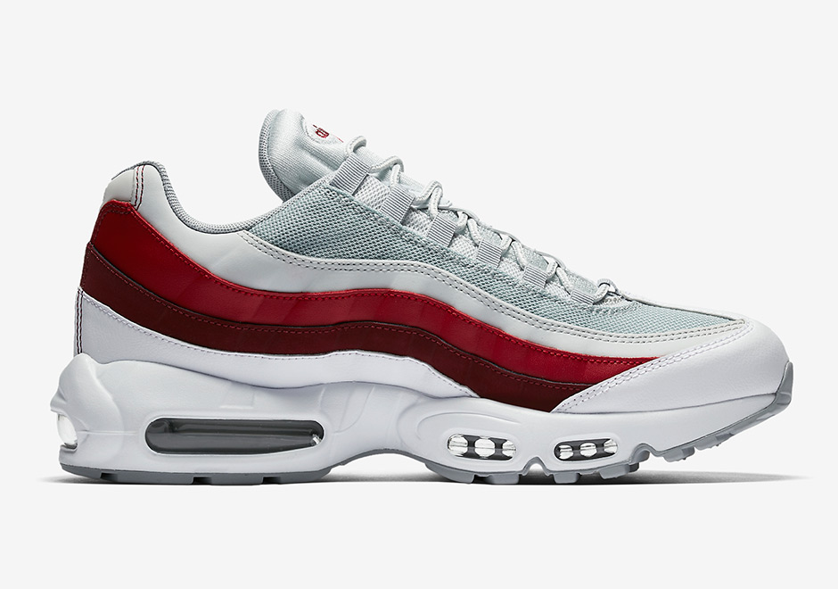 Nike Air Max 95 White Team Red 3