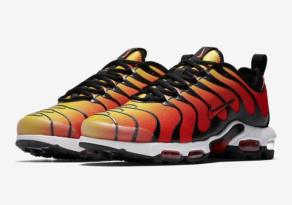 Nike Air Max Plus Tn Ultra Tiger Red Orange Yellow Black 2