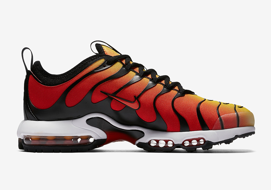 Nike Air Max Plus Tn Ultra Tiger Red Orange Yellow Black 3