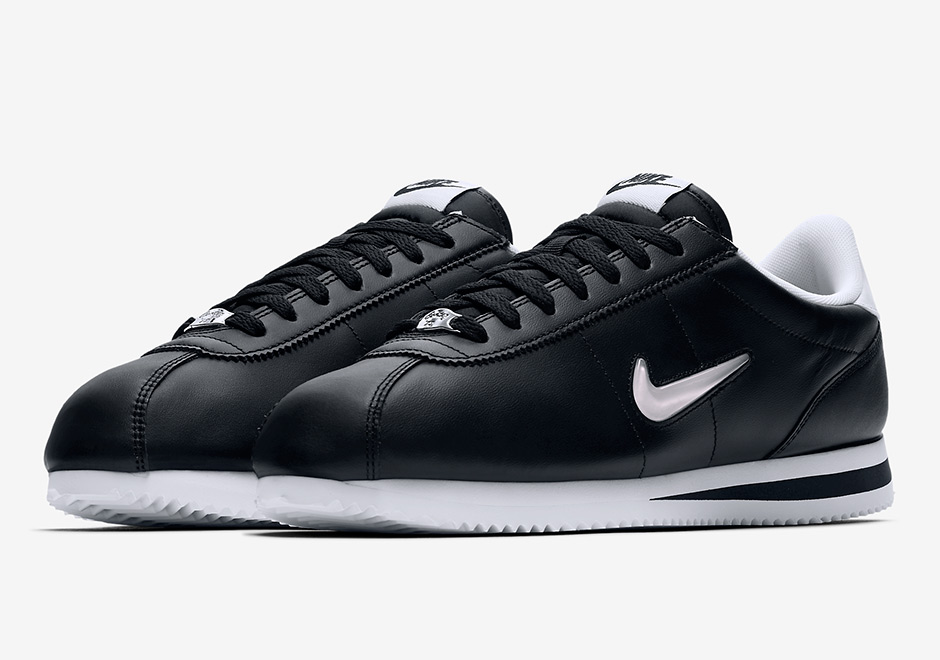 Nike Cortez Jewel Black White 1