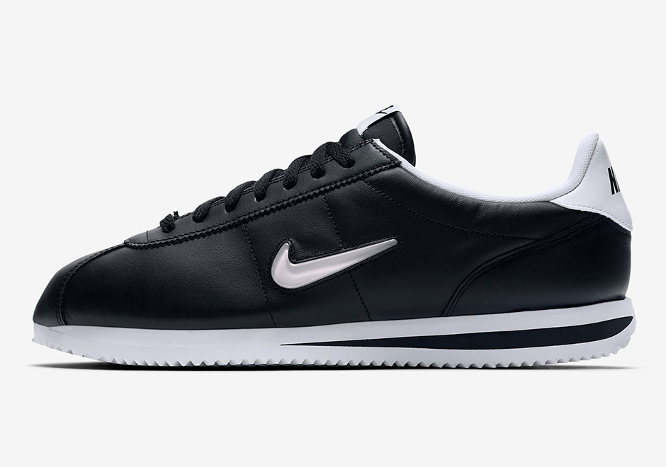 Nike Cortez Jewel Black White 2