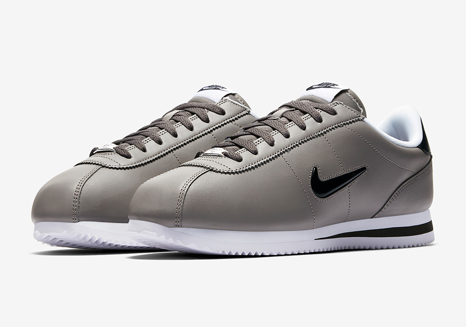 Nike Cortez Jewel Dust Grey Leather 1