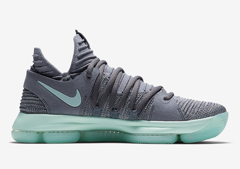 Nike Kd 10 Grey Jade 1