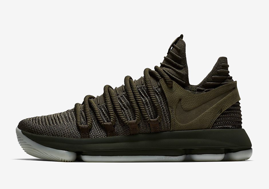 Nike Kd 10 Nl Ep Olive Green 943298 900 02