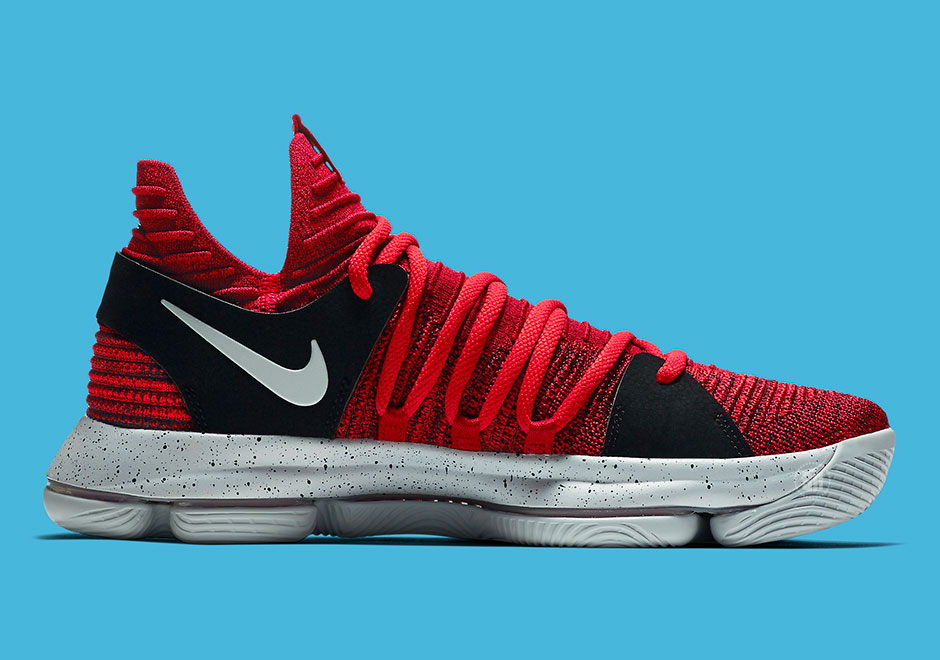 Nike Kd 10 University Red Black 897816 600 1