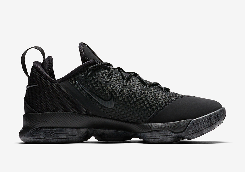 Nike Lebron 14 Low Triple Black Release Date 878635 002 04