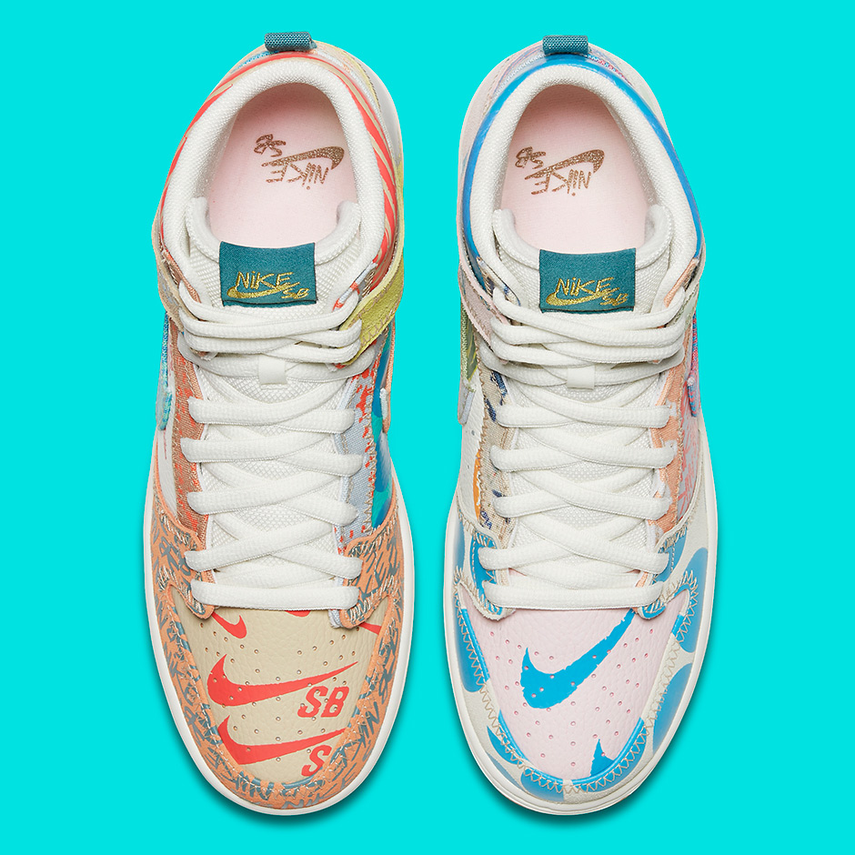 Nike Sb Dunk High What The Logo 6