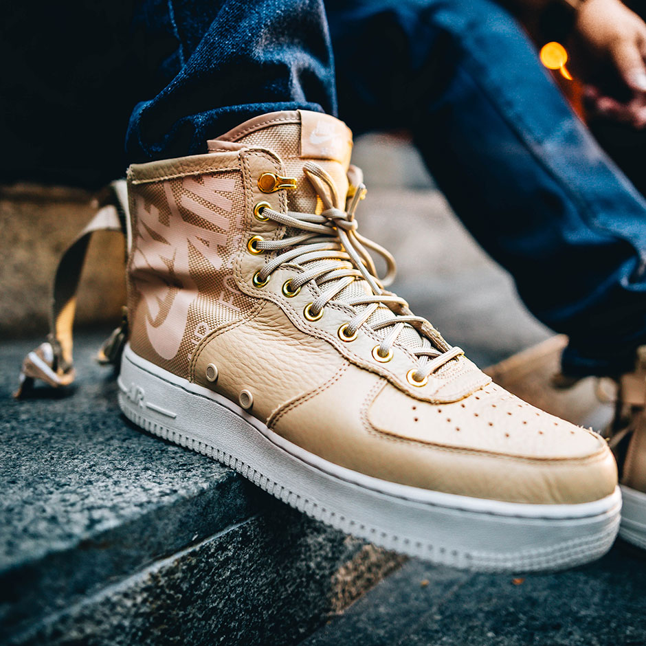 Nike Sf Af1 Mid Tan 2