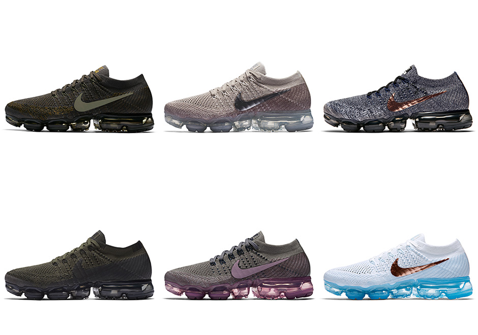 Nike Vapormax Fall 2017 Release Dates Summary