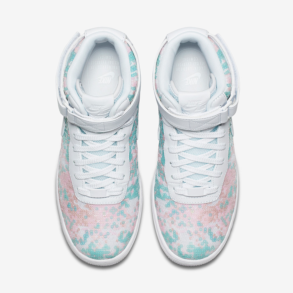 Nike Wmns Air Force 1 Upstep Hi Sequins 3