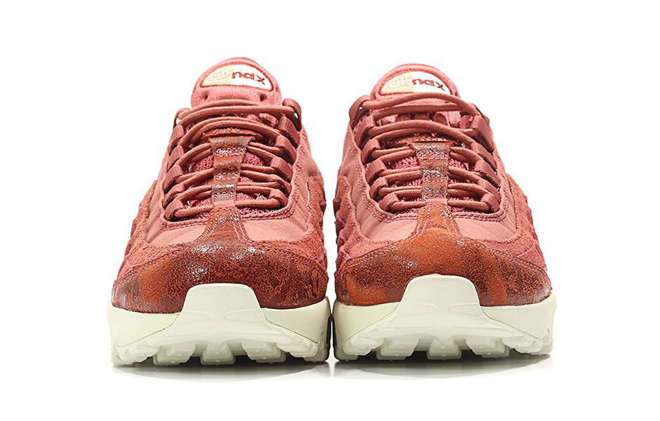 Nike Wmns Air Max 95 Suede Light Redwood Red Stardust Sail Mushroom 3