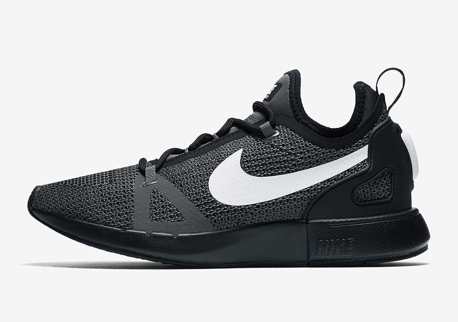 Nike Wmns Duel Racer Black White Dark Grey 2