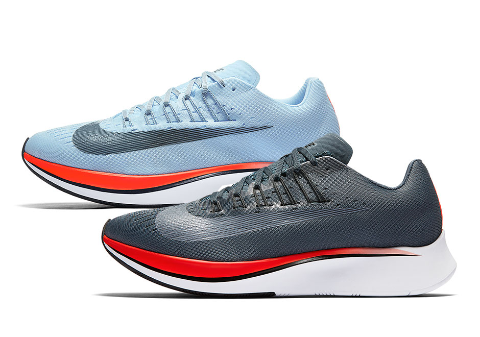 Nike Zoom Fly Is Now Available In "Blue Fox" And "Ice Blue"