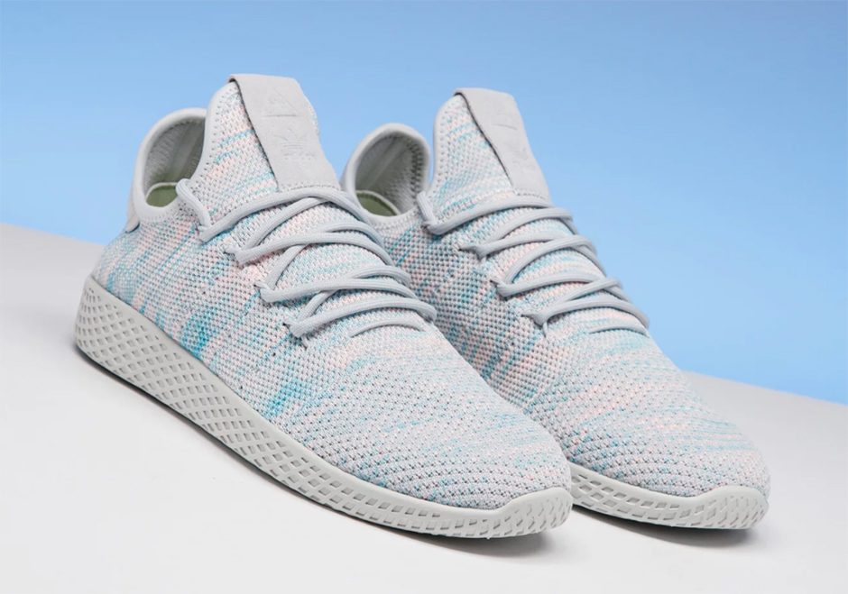 Pharrell Adidas Tennis Hu Multi Color Detailed Preview 02