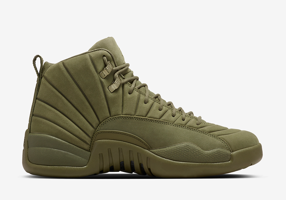 Psny Air Jordan 12 Milan Olive Aa1233 200 03