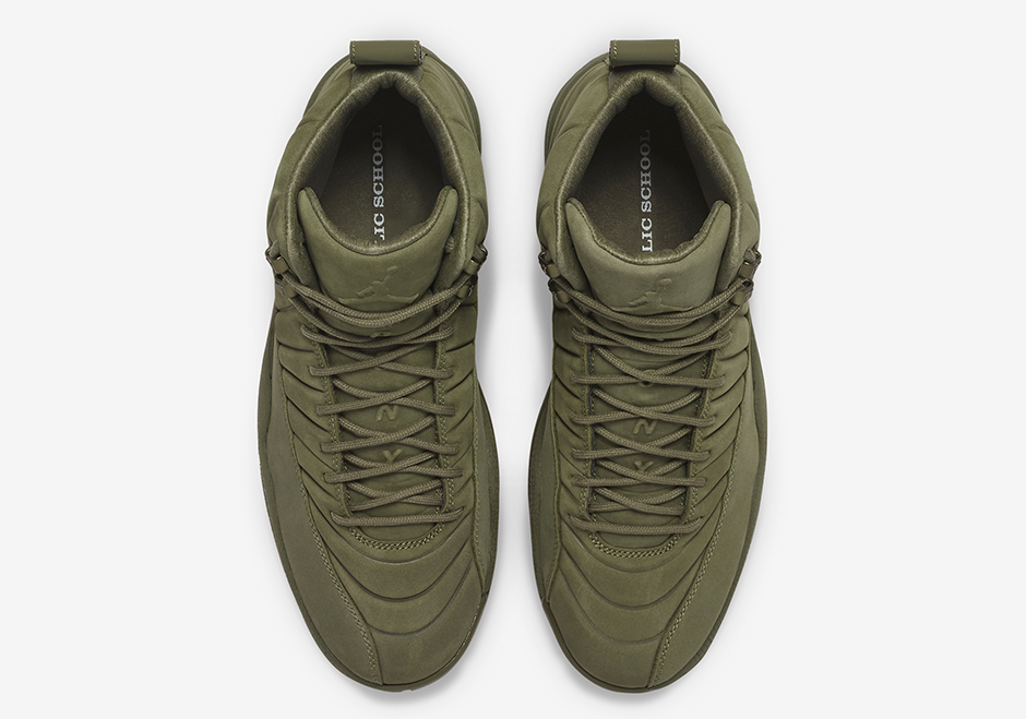 Psny Air Jordan 12 Milan Olive Aa1233 200 04