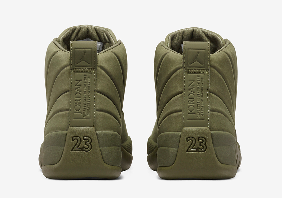 Psny Air Jordan 12 Milan Olive Aa1233 200 05