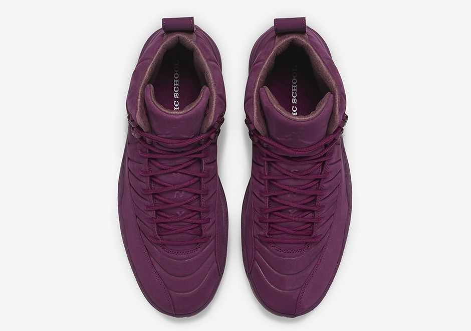 Psny Air Jordan 12 Paris Bordeaux Aa1233 600 04