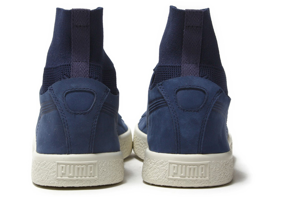 Puma Clyde Sock Select Navy 3