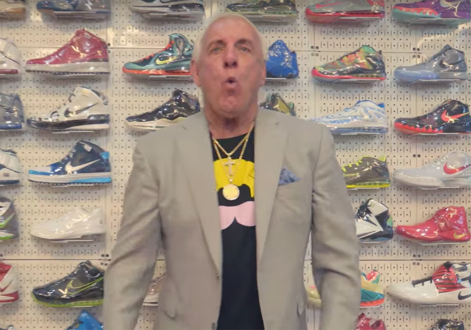 Ric Flair Sneaker Shopping Stadium Complex