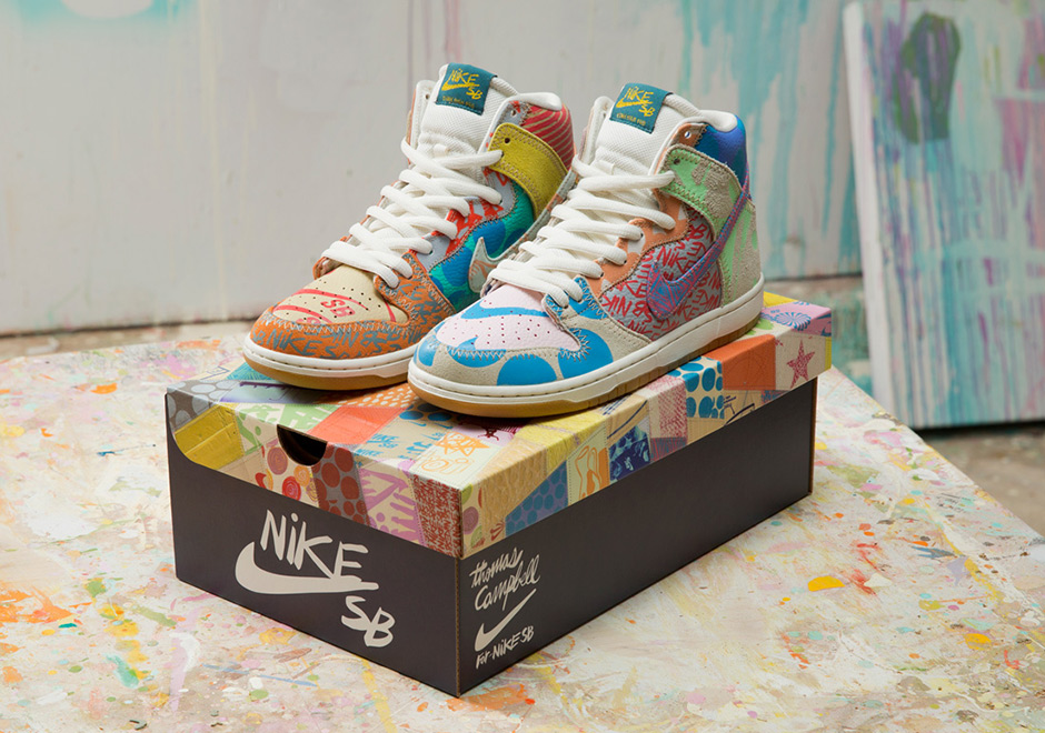 Thomas Campbell Nike Sb Dunk High 1