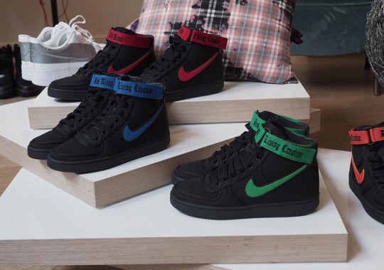 VLONE x Nike Vandal High Spotted At Paris Fashion Week