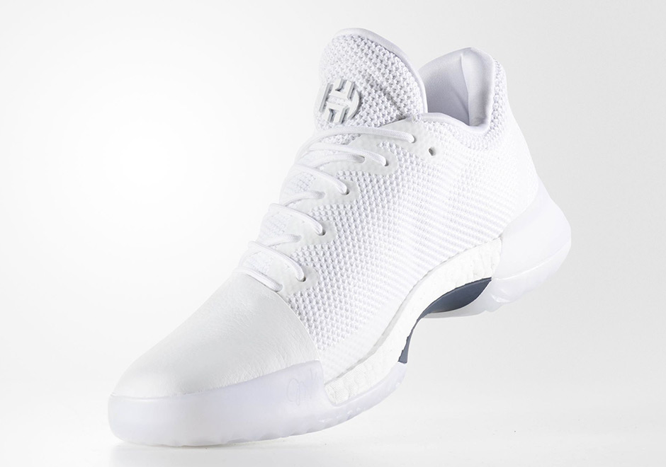 Adidas Harden Vol 1 Triple White By4525 3