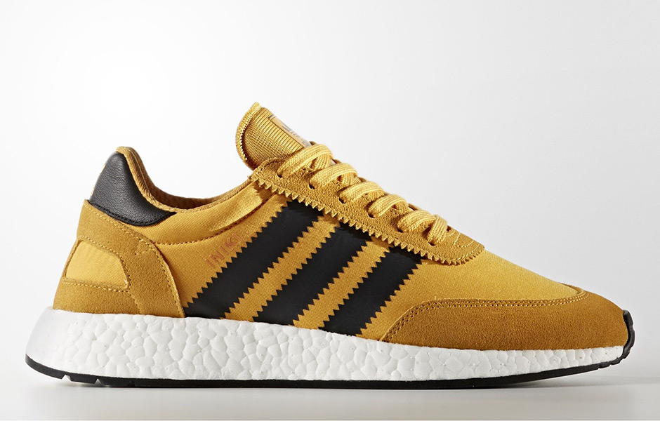 Adidas Iniki Boost Goldenrod By9733 2