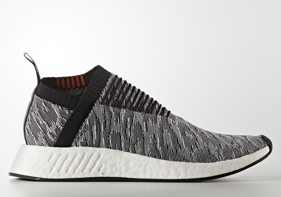 Adidas Nmd Cs2 Black White Red Glitch Bz0515 2