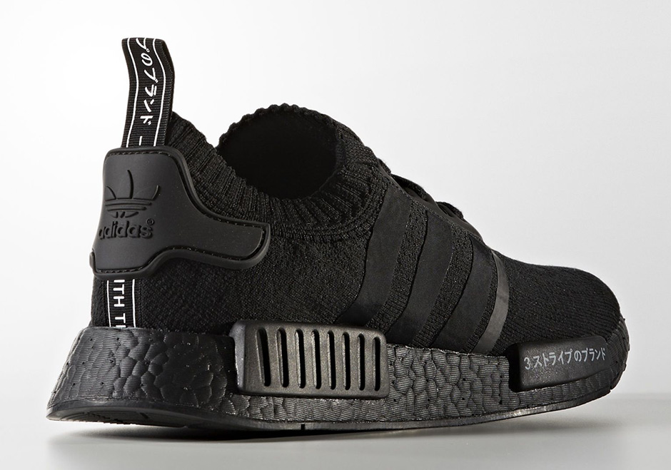 adidas NMD R1 Primeknit Japan In "Triple Black"