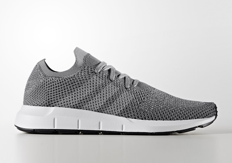 adidas Swift Run Releasing In Grey Primeknit