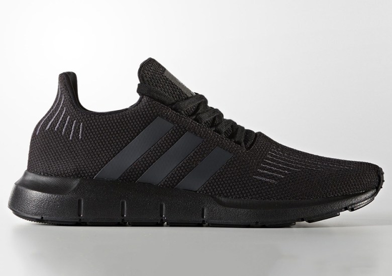 adidas Swift Run “Triple Black” Coming On July 27th