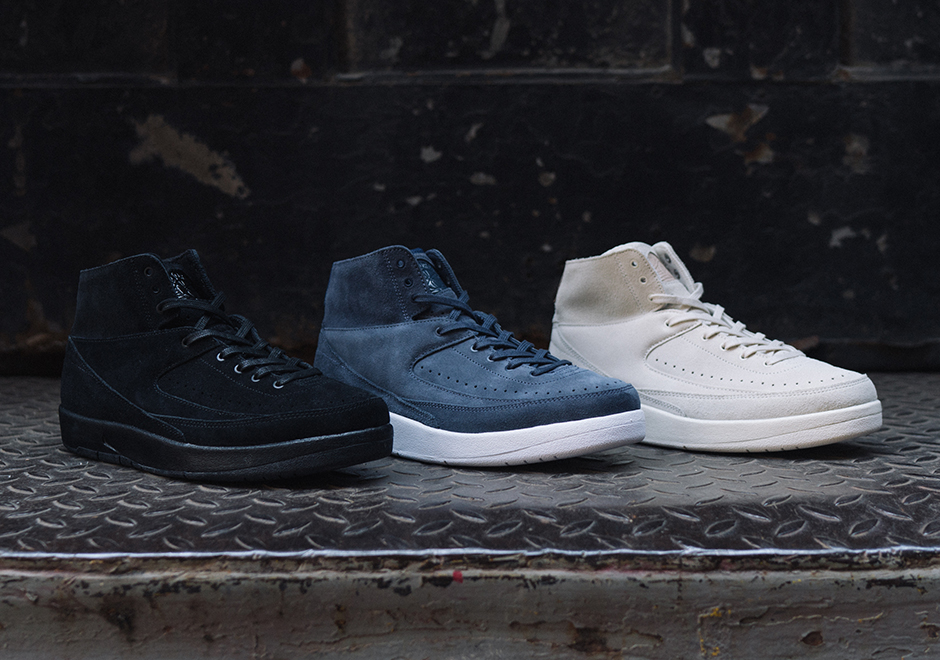 Air Jordan 2 Decon Tonal Suede Colorways July 15th 01