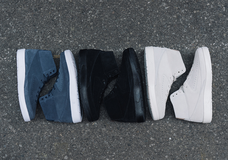 Air Jordan 2 Decon Tonal Suede Colorways July 15th 02