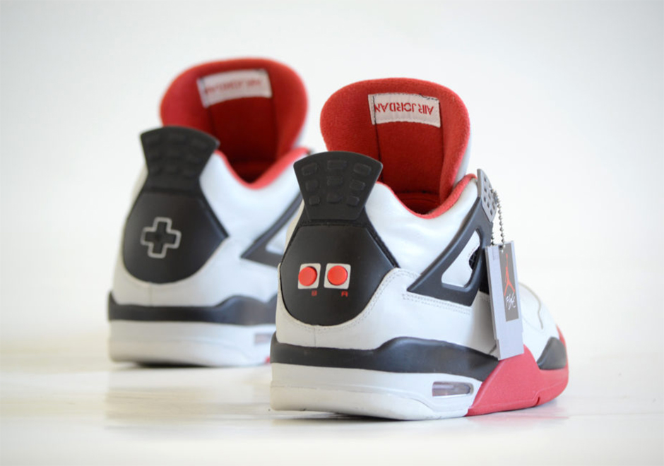 Air Jordan 4 Super Mario Bros Customs 03