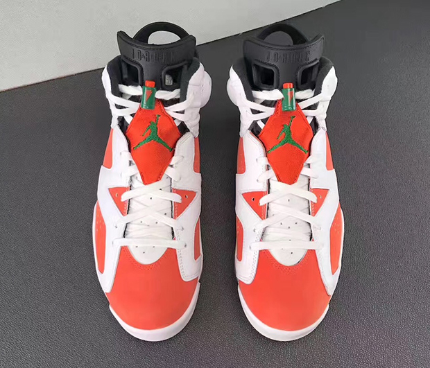 Air Jordan 6 Gatorade Detailed Images October 2017 05