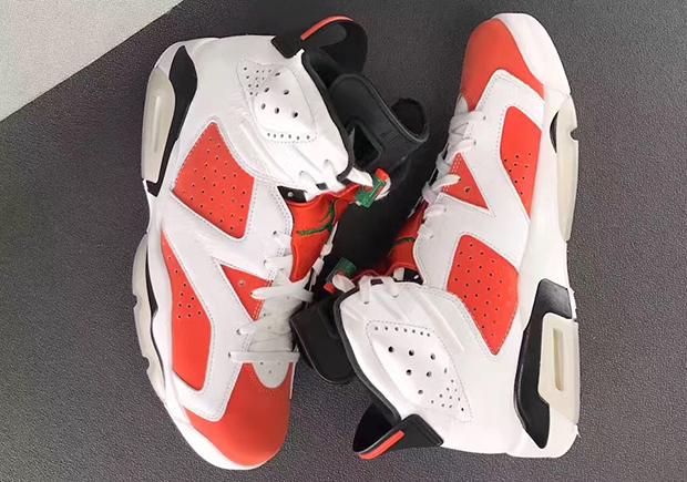 Air Jordan 6 Gatorade Detailed Images October 2017 06