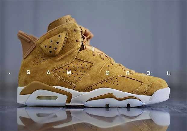 Detailed Look At The Air Jordan 6 "Golden Harvest"