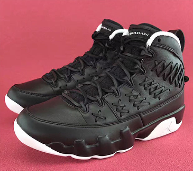 Air Jordan 9 Pinnacle Baseball Black 1