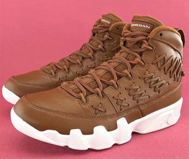 Air Jordan 9 Pinnacle Baseball Brown 1