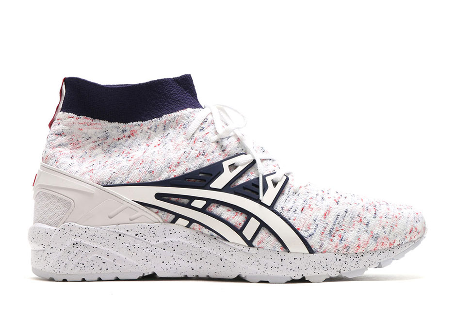 Asics Gel Kayano Trainer Knit Birthday Cake White Red Blue Hn707 0101 1