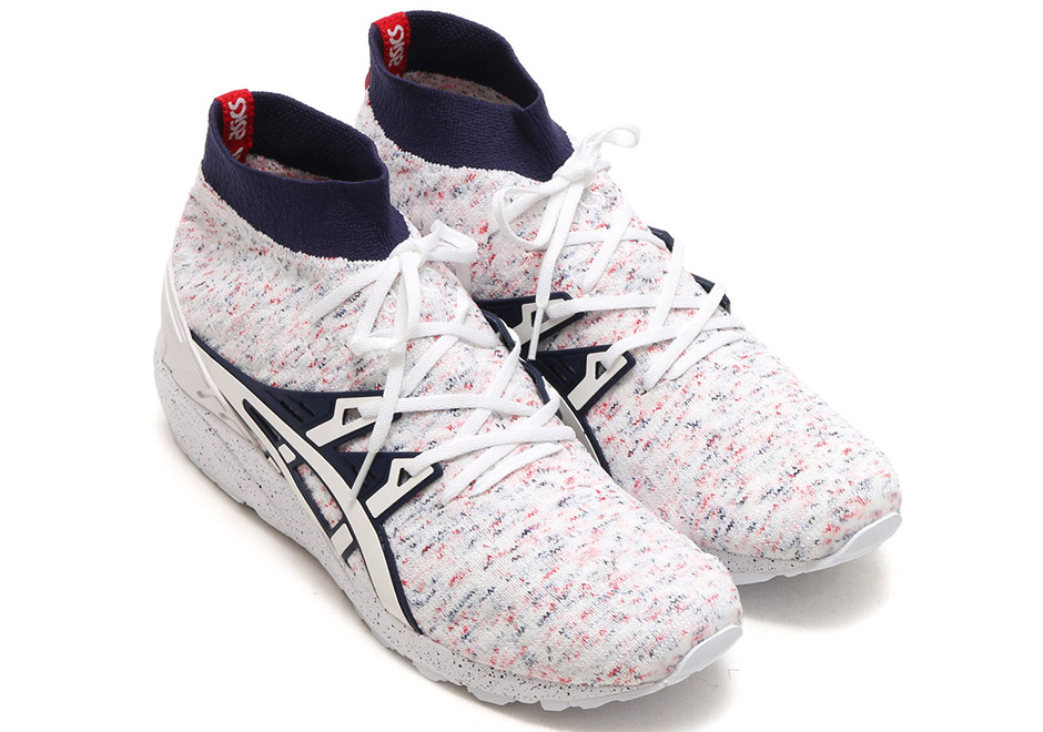 Asics Gel Kayano Trainer Knit Birthday Cake White Red Blue Hn707 0101 2