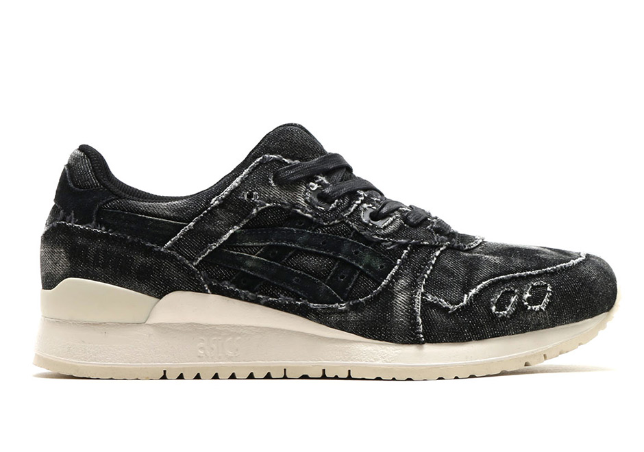 Asics Gel Lyte Iii Black Denim Hn7l2 9090 2