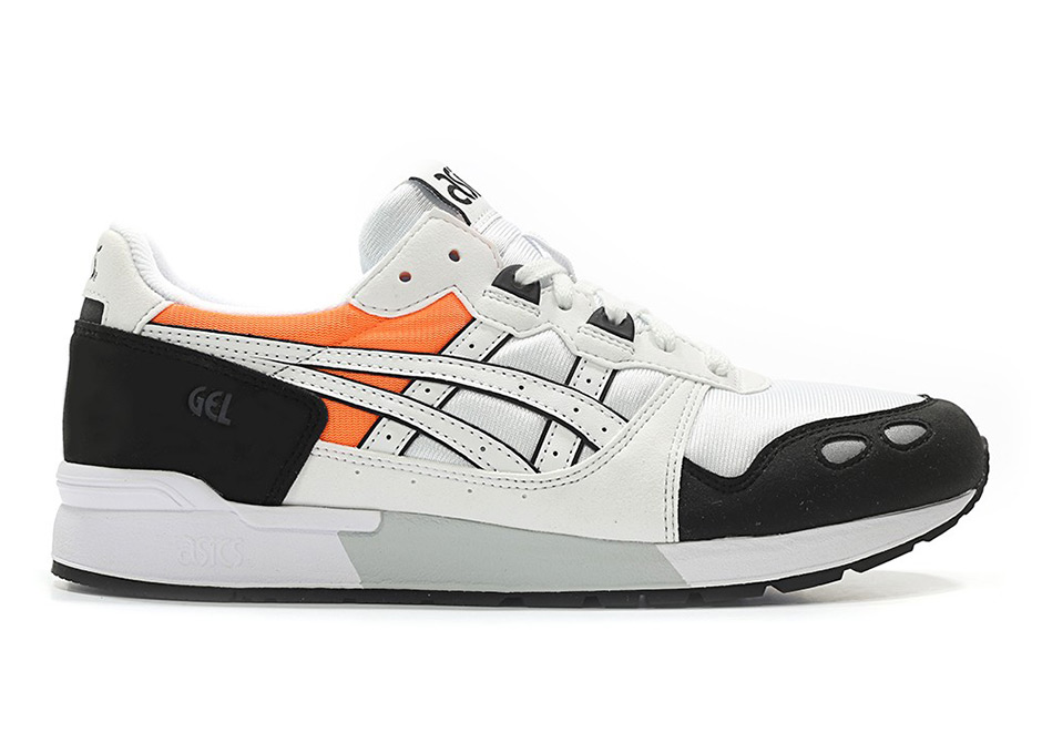 Asics Tiger Gel Lyte Og White Black Orange H7w4y 0101 5 3